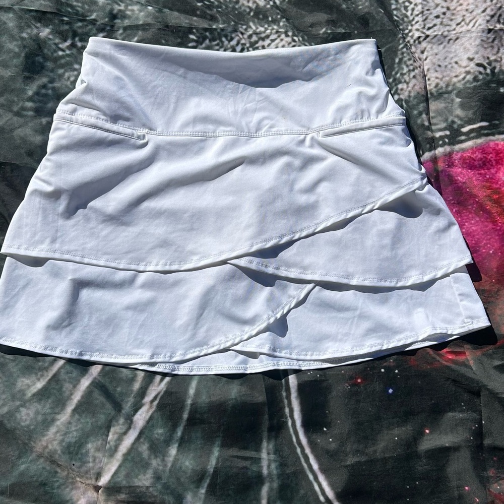 Lucky in Love  White Skort